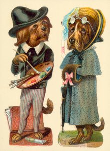 Chiens anthropomorphes